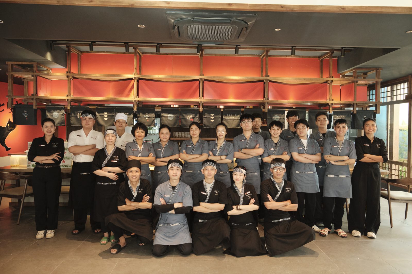 Không gian nhà hàng ISSHO Modern Izakaya tại Đà Nẵng